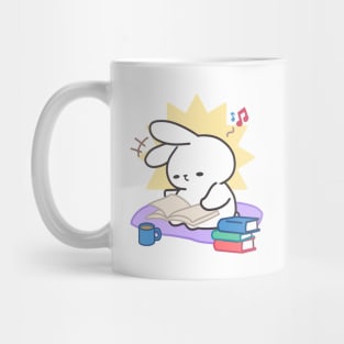 Whisked Away by Words: Loppi Tokki Dives into the World of Books! Mug